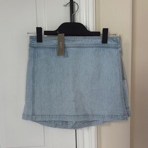 NWT J. Crew Denim Skort